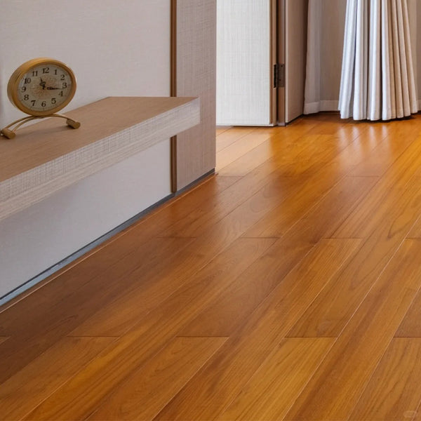 ISO Certified Anti-Slip Anti-Scratch Easy to Clean Oak Solid Wood Flooring for Kitchens and Dining Rooms